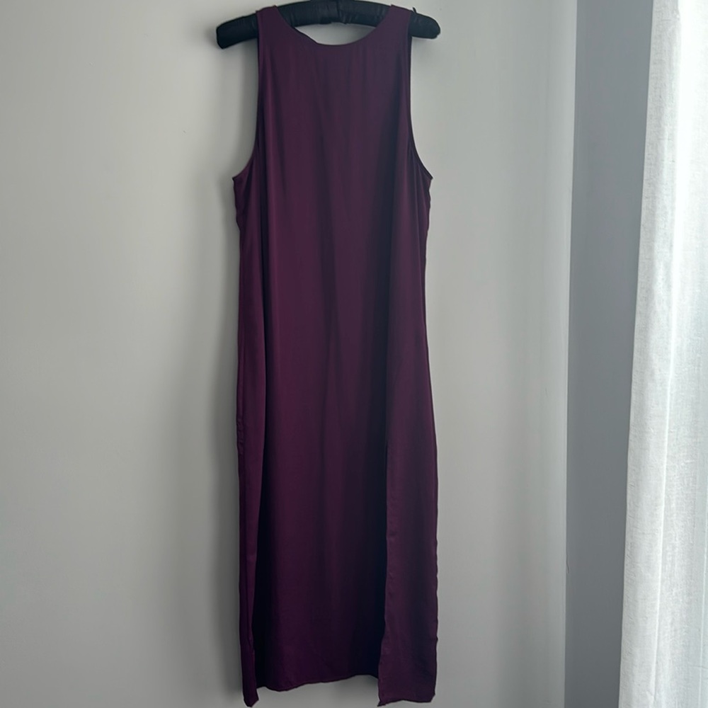 Melrose and market - silk with lining wedding guest or night out dress
